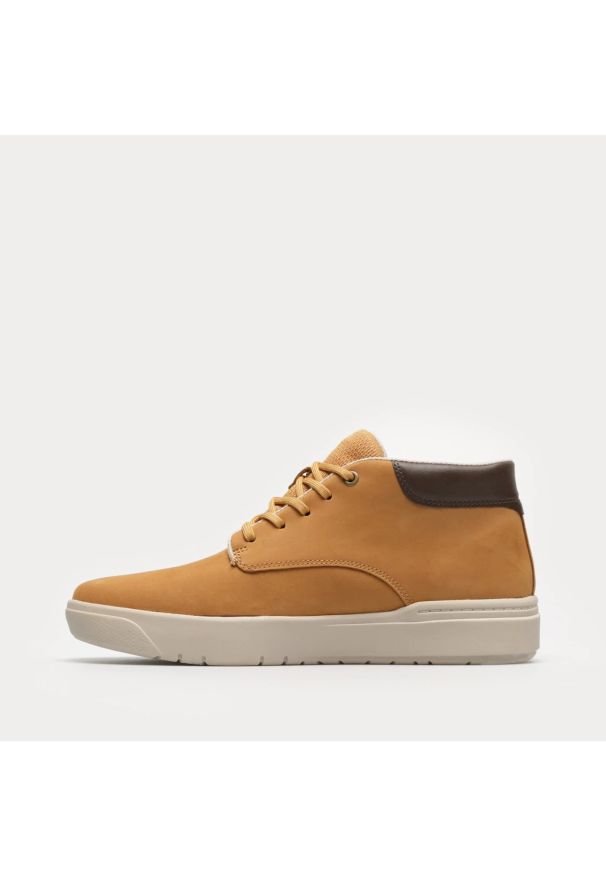 Timberland - TIMBERLAND Seneca Bay Leather Chukka Trzewiki męskie. Okazja: na co dzień, na spacer, do pracy. Kolor: brązowy. Materiał: guma, skóra. Szerokość cholewki: normalna. Styl: elegancki, casual, klasyczny