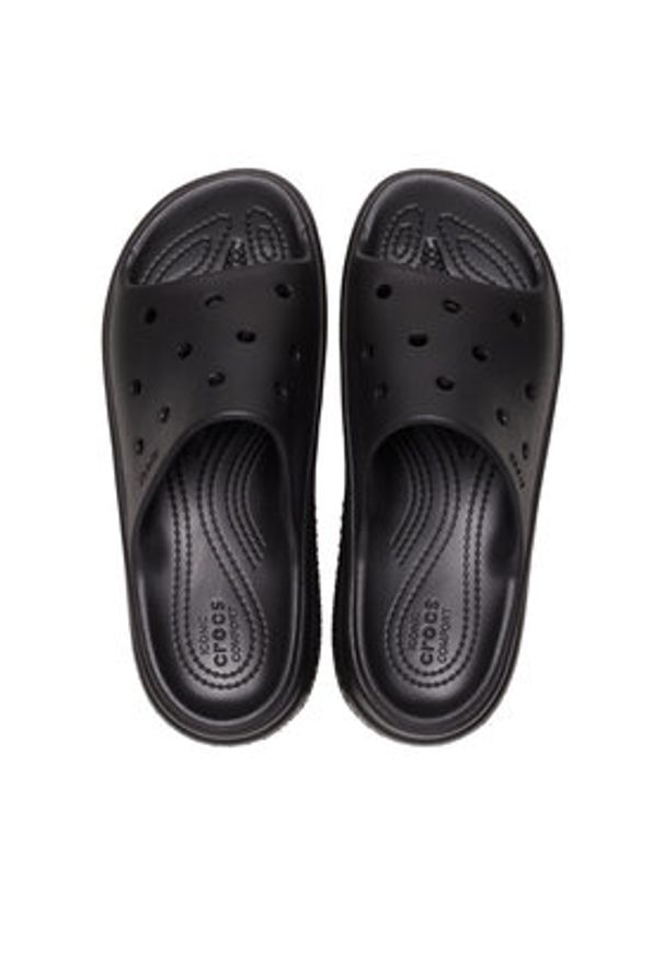 Crocs Klapki Stomp Slide 209346 Czarny. Kolor: czarny