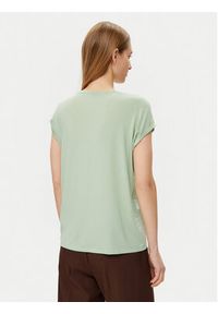 Vero Moda T-Shirt Ava 10284468 Zielony Regular Fit. Kolor: zielony. Materiał: lyocell