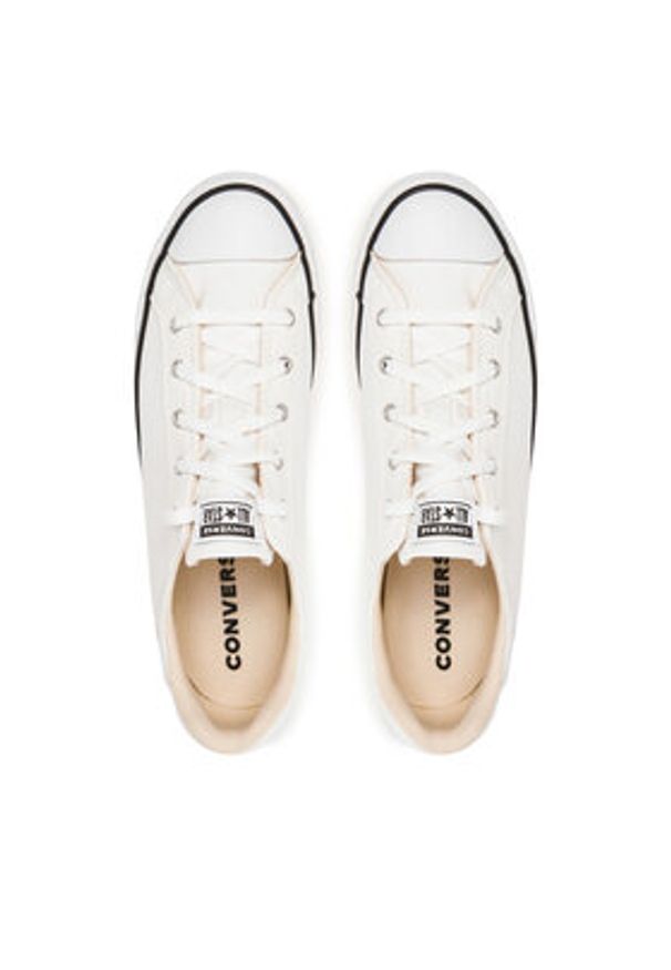 Converse Trampki Chuck Taylor All Star Dainty Lucy A12951C Biały. Kolor: biały. Materiał: materiał