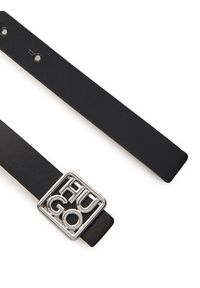 Hugo - HUGO Pasek Damski 50548474 Czarny. Kolor: czarny. Materiał: skóra #3