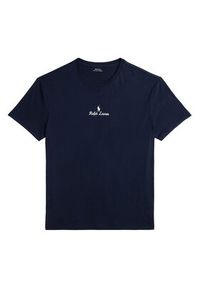 Polo Ralph Lauren T-Shirt 710981370002 Granatowy Classic Fit. Typ kołnierza: polo. Kolor: niebieski. Materiał: bawełna #4
