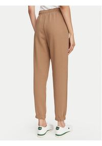 Lacoste Spodnie dresowe XF5268 Beżowy Regular Fit. Kolor: beżowy. Materiał: bawełna #5