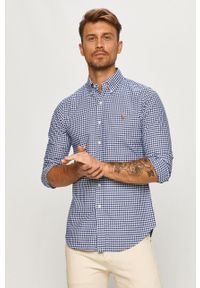 Polo Ralph Lauren - Koszula 710549084010. Typ kołnierza: polo. Kolor: niebieski. Materiał: tkanina #1