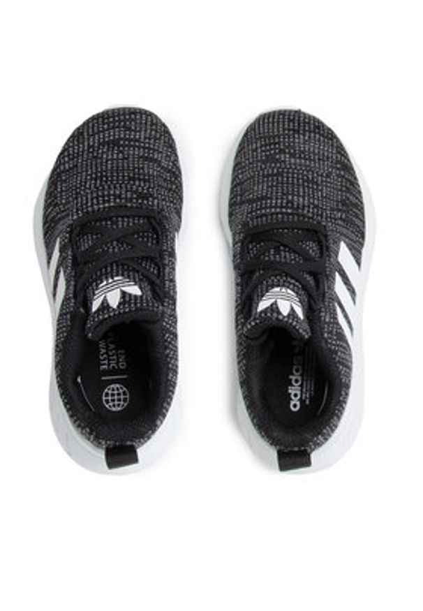 Adidas - adidas Sneakersy Swift Run 22 C GW8180 Czarny. Kolor: czarny. Materiał: materiał. Sport: bieganie