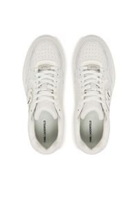 Karl Lagerfeld - KARL LAGERFELD Sneakersy KL63025 Biały. Kolor: biały. Materiał: skóra #5