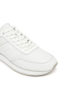 Calvin Klein Sneakersy Low Prof Runn Laceup Tape HM0HM01897 Biały. Kolor: biały. Materiał: skóra #5
