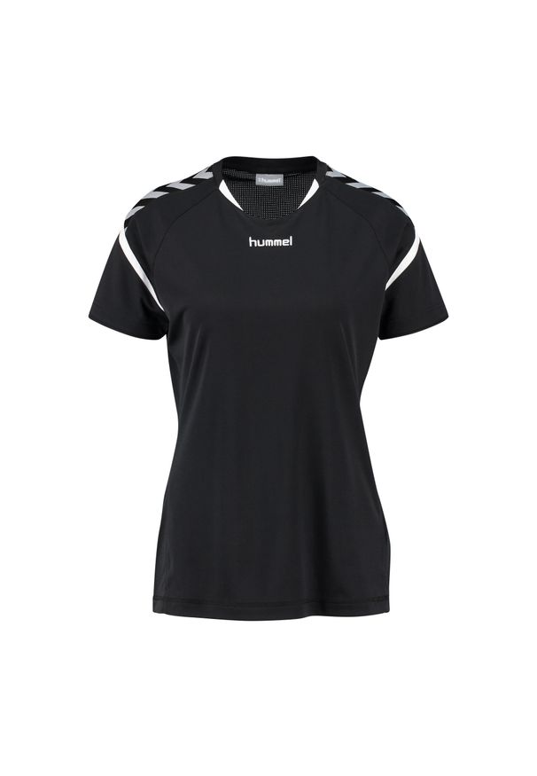 Damski jersey Hummel auth charge poly. Kolor: czarny. Materiał: jersey. Sport: piłka nożna