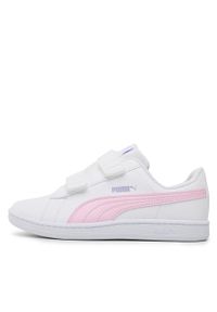 Sneakersy Puma Up V Ps 373602 28 Puma White/Pearl Pink/Violet. Kolor: biały. Materiał: skóra