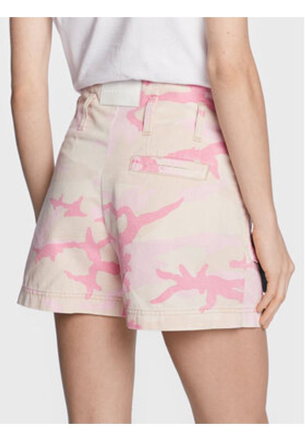 Pinko Szorty jeansowe Golf 100591 A0MW Różowy Regular Fit. Kolor: różowy. Materiał: jeans, bawełna