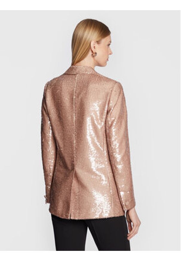 Ted Baker Marynarka Millei 264251 Różowy Relaxed Fit. Kolor: różowy. Materiał: syntetyk