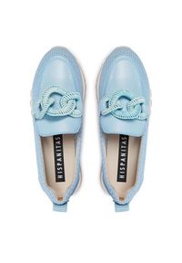 Hispanitas Mokasyny HV264065 C001 Niebieski. Kolor: niebieski. Materiał: skóra #5