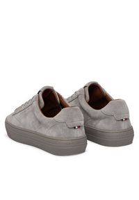 TOMMY HILFIGER - Tommy Hilfiger Sneakersy Park Premium Suede FM0FM05829 Szary. Kolor: szary. Materiał: zamsz, skóra #4