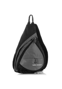 Plecak sportowy na jedno ramię BAG STREET 4388-GR szary. Kolor: szary. Materiał: materiał. Styl: sportowy, street #1