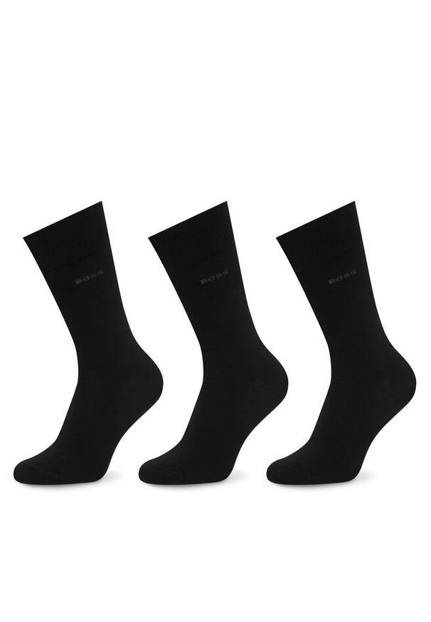 Skarpety długie BOSS. Kolor: czarny