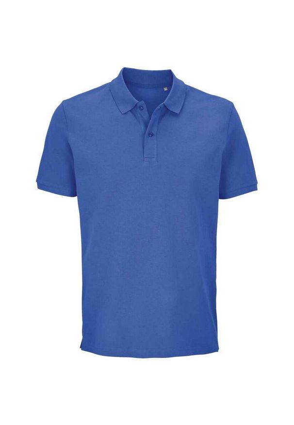 SOL'S - Koszulka Polo Pegase Dla Dorosłych Unisex. Typ kołnierza: polo. Kolor: niebieski