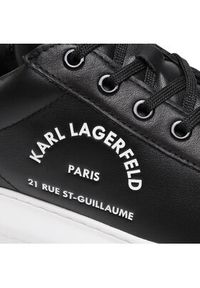 Karl Lagerfeld - KARL LAGERFELD Sneakersy KL52538 Czarny. Kolor: czarny. Materiał: skóra
