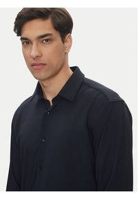 BOSS Koszula P-Hank 50539398 Granatowy Slim Fit. Kolor: niebieski. Materiał: syntetyk #4