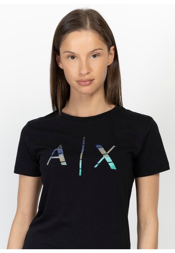 Koszulka damska Armani Exchange T-Shirt (3KYTKK YJX9Z 1200). Kolor: czarny