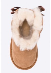 Ugg - UGG obuwie zimowe bailey bow ii kolor brązowy. Nosek buta: okrągły. Kolor: brązowy. Sezon: zima #5