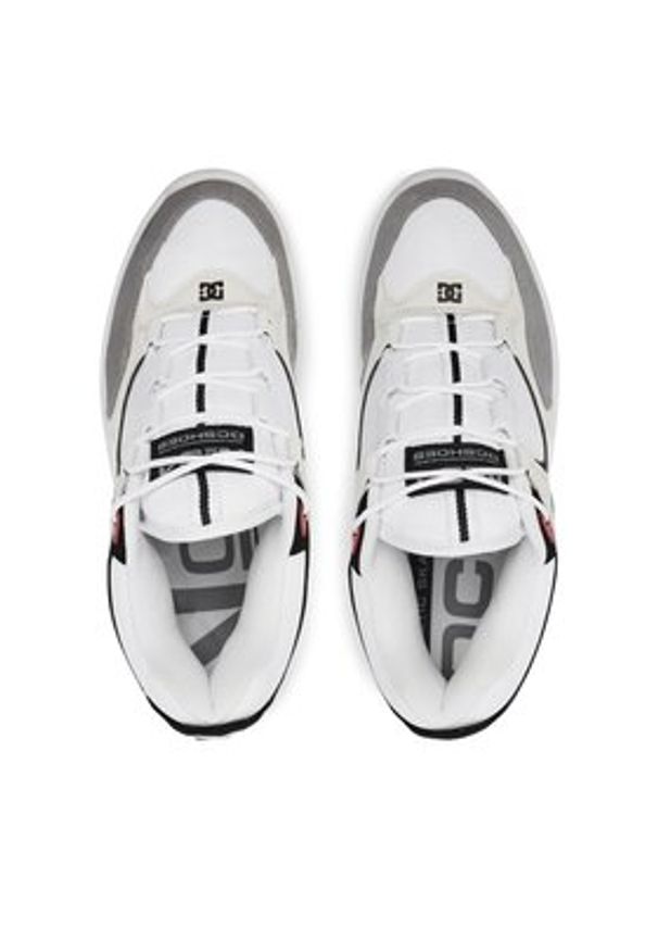 DC Shoes Sneakersy Kalynx Zero ADYS100819 Szary. Kolor: szary. Materiał: skóra