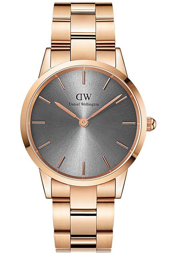 Zegarek Daniel Wellington ZEGAREK MĘSKI DANIEL WELLINGTON Iconic Link Grey DW00100332 (zw003a)