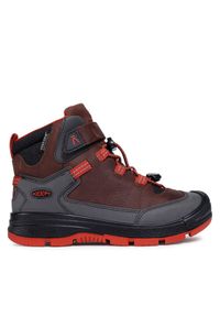 keen - Keen Trekkingi Redwood Mid Wp 1023888 Brązowy. Kolor: brązowy. Materiał: nubuk, skóra