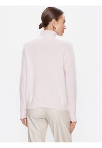 Max Mara Leisure Golf Fornovo 33661726 Różowy Regular Fit. Typ kołnierza: golf. Kolor: różowy. Materiał: wełna #5