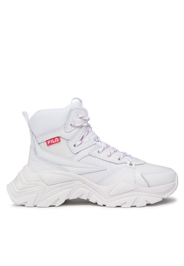 Fila Sneakersy Electrove Desert Boot Wmn FFW0179.13151 Biały. Kolor: biały. Materiał: skóra