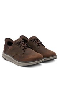 skechers - Skechers Sneakersy Orell-Yates 205249/COC Brązowy. Kolor: brązowy. Materiał: skóra #4