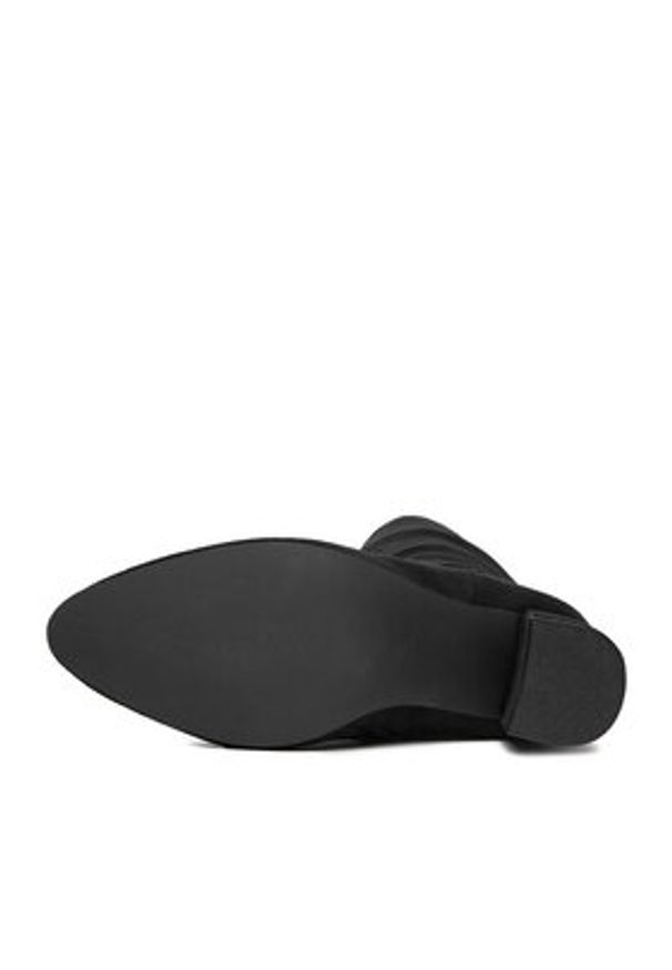 DeeZee Kozaki SQ856-2-BLACK SU Czarny. Kolor: czarny. Materiał: materiał