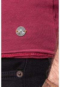Mustang - MUSTANG T SHIRT Aaron V Washed RHUBARB 1007871 7194. Wzór: aplikacja #8