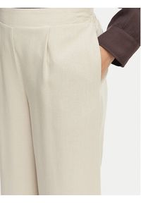 Vero Moda Kuloty Mymilo 10321626 Beżowy jasny Regular Fit. Kolor: beżowy. Materiał: len #4