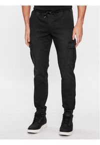 Only & Sons Spodnie materiałowe 22027398 Czarny Regular Fit. Kolor: czarny. Materiał: bawełna