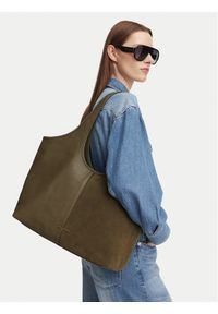 MICHAEL Michael Kors Torebka 30T6G51T3S Zielony. Kolor: zielony. Materiał: skórzane, zamszowe #1