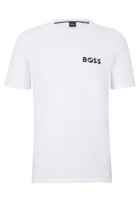 BOSS - Boss T-Shirt 50489420 Biały Regular Fit. Kolor: biały. Materiał: bawełna #9