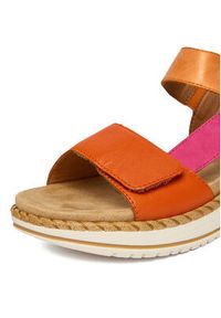 Remonte Sandały CEO-D3J50-38 Kolorowy. Materiał: skóra. Wzór: kolorowy #7