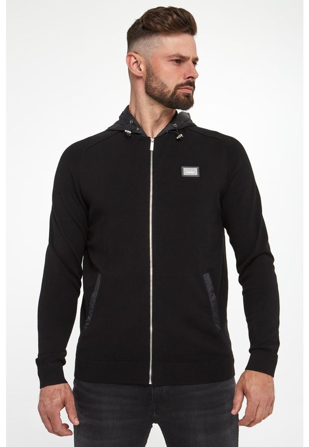 Karl Lagerfeld - Bluza męska z kapturem KARL LAGERFELD. Typ kołnierza: kaptur