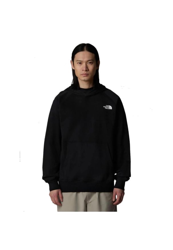 The North Face Bluza Raglan Redbox Nf0A89F9Ky4. Kolor: czarny. Długość rękawa: raglanowy rękaw