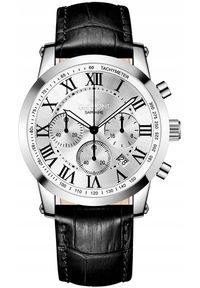 Zegarek Giewont Zegarek Męski Giewont Chronograph Sapphire Srebrny GW6260-A1. Kolor: srebrny #1