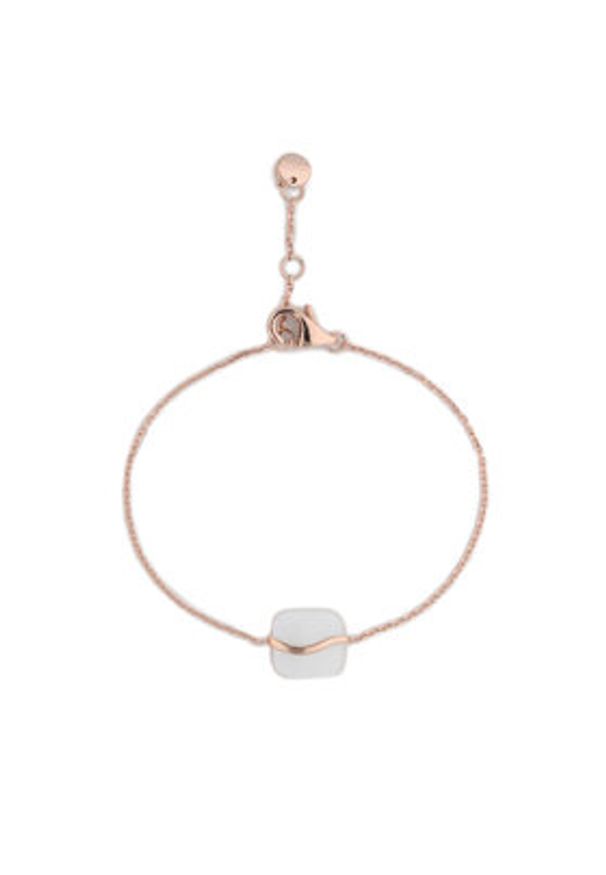 Skagen Bransoletka SKJ1815791 Różowe złocenie. Materiał: metalowe. Kolor: różowy