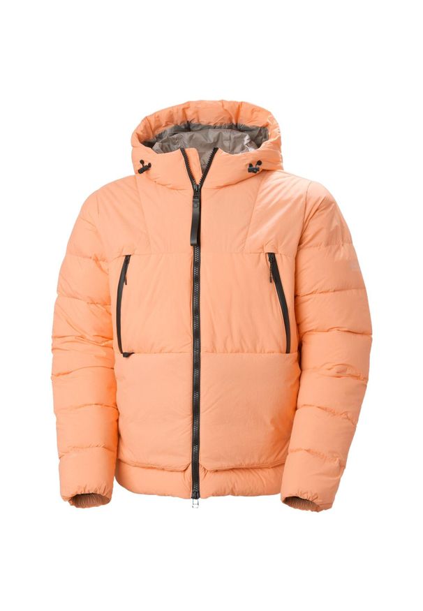 Kurtka narciarska Helly Hansen W22 Arc. Kolor: pomarańczowy, różowy, wielokolorowy. Materiał: puch. Sezon: zima. Sport: narciarstwo