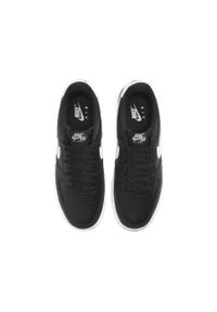 Buty Mężczyzna Nike Air Force 1 '07 czarny. Okazja: na co dzień. Kolor: czarny. Materiał: guma, tkanina. Model: Nike Air Force