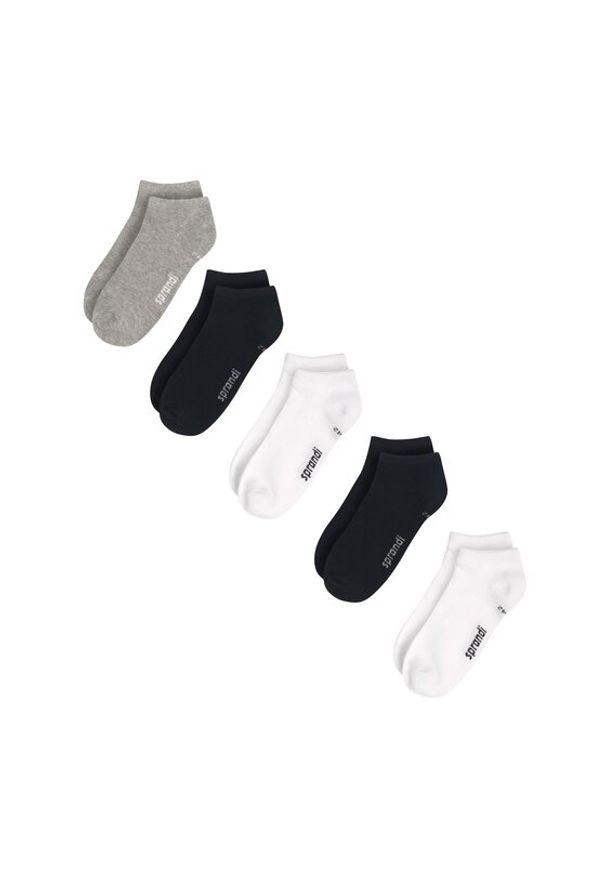Sprandi Zestaw 5 par niskich skarpet damskich 0WB-003-AW23 (5-pack) Kolorowy. Materiał: bawełna. Wzór: kolorowy