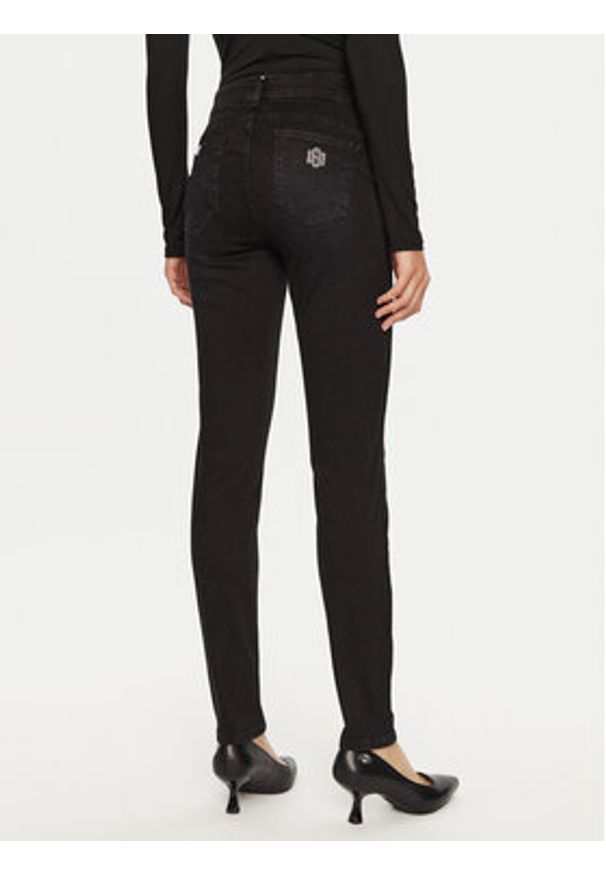 Liu Jo Jeansy UF4013 D4614 Czarny Slim Fit. Kolor: czarny
