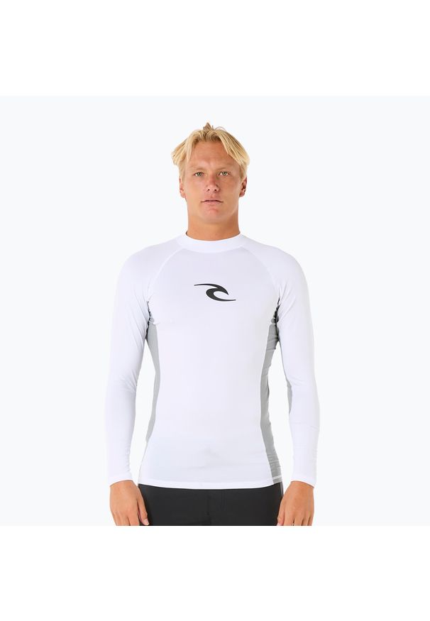 RIPCURL - Longsleeve do pływania męski Rip Curl Waves UPF Performance. Kolor: biały