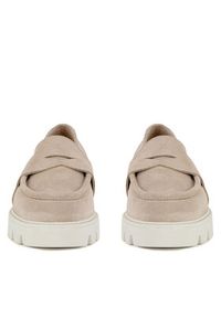 Badura Mokasyny AMANTEA-28180LM Beżowy. Kolor: beżowy. Materiał: skóra, zamsz #4