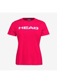Head - T-shirt damski Club Lucy. Kolor: różowy. Materiał: bawełna, jersey, materiał, poliester