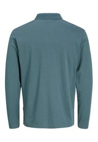Jack & Jones Polo Crodney 12259645 Niebieski Regular Fit. Typ kołnierza: polo. Kolor: niebieski. Materiał: bawełna, syntetyk #7