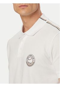 BOSS Polo Open 50560261 Biały Regular Fit. Typ kołnierza: polo. Kolor: biały. Materiał: bawełna #5